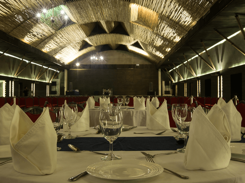 Gabri's Vaulted Bamboo Hall